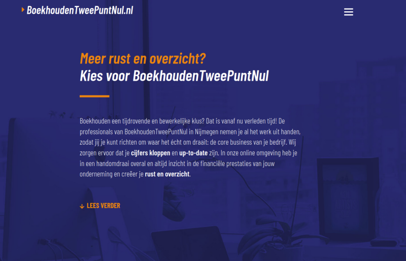 Afbeelding boekhouden 2.0 website